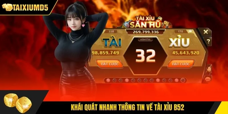 Khái quát nhanh thông tin về tài xỉu B52